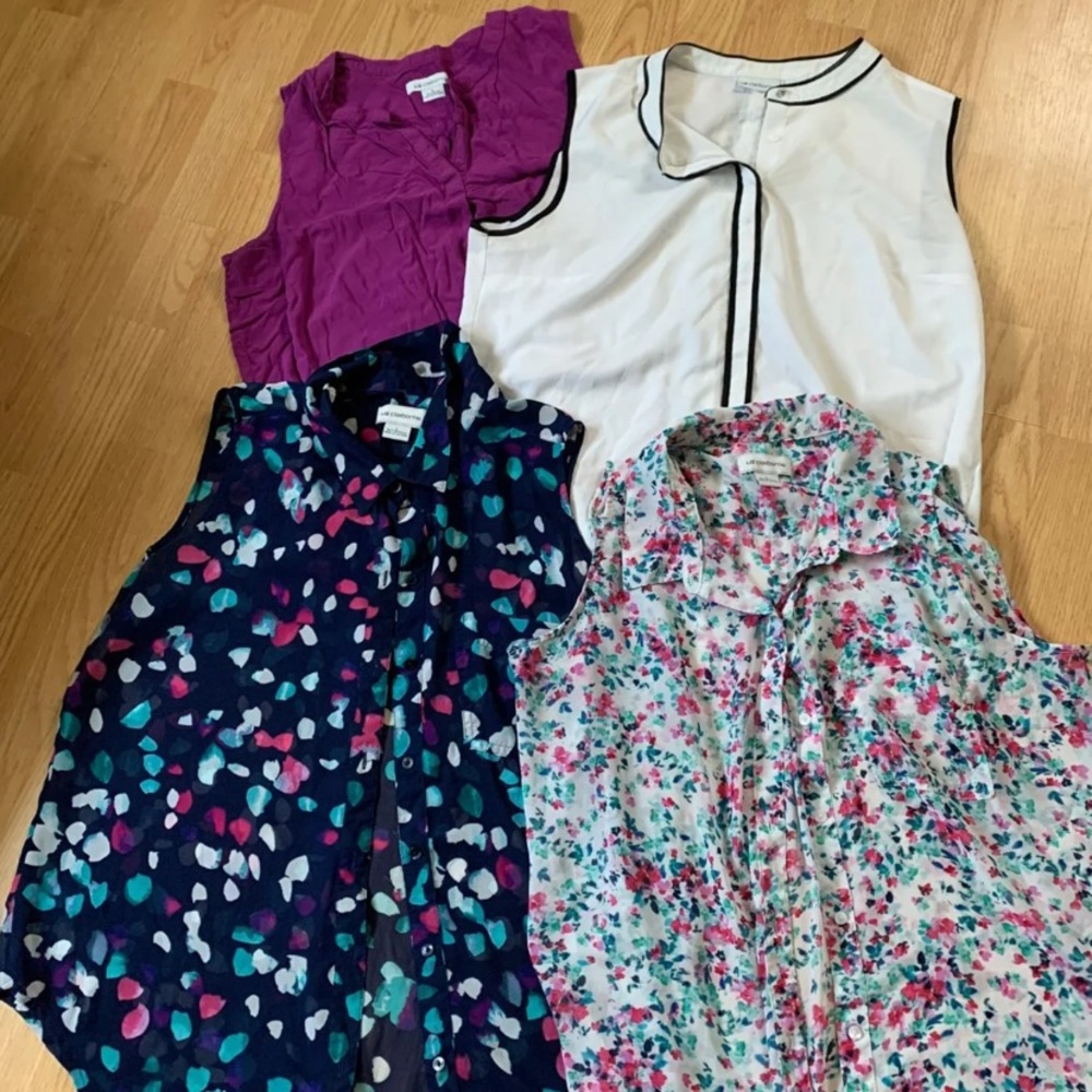Lot of Liz Claiborne dressy tanks
